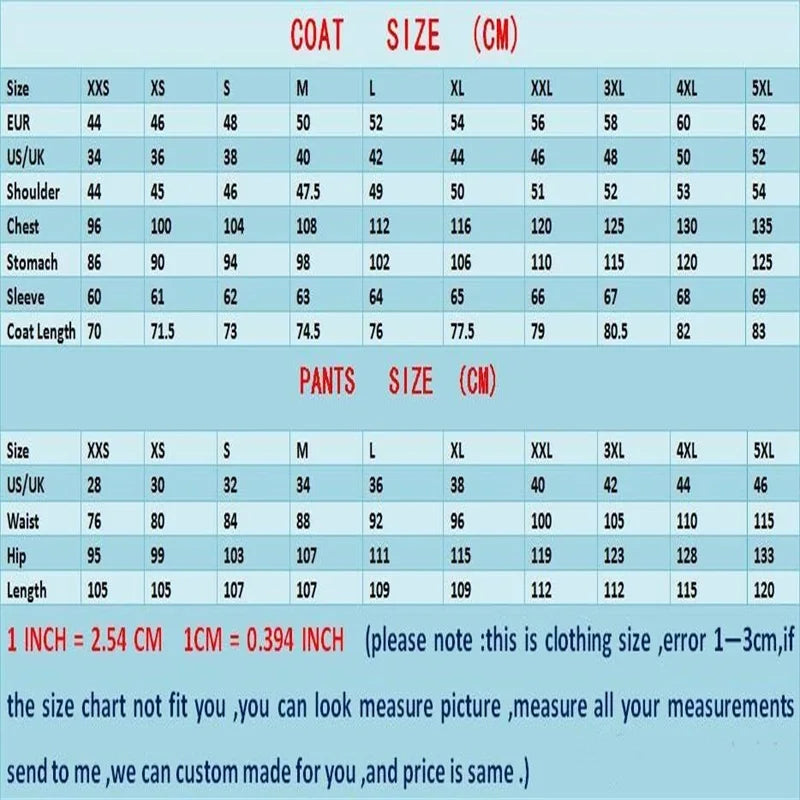 Suits For Men 2 Pieces Blazer Pants Custom Made Man Casual Modern Lapel Blazer Business Formal Wear Wedding Groom Plus Size