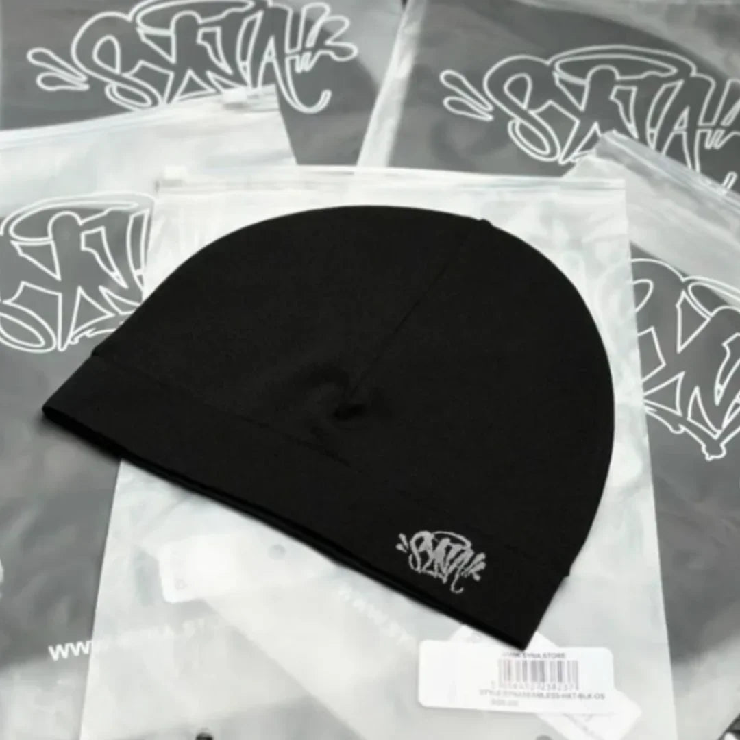 Syna Running Cap Syna World Skull Hat2024 New Knitting Syna Beanie Hat MenWomen Paragraph Quality Cap Y2kWarm Beanies