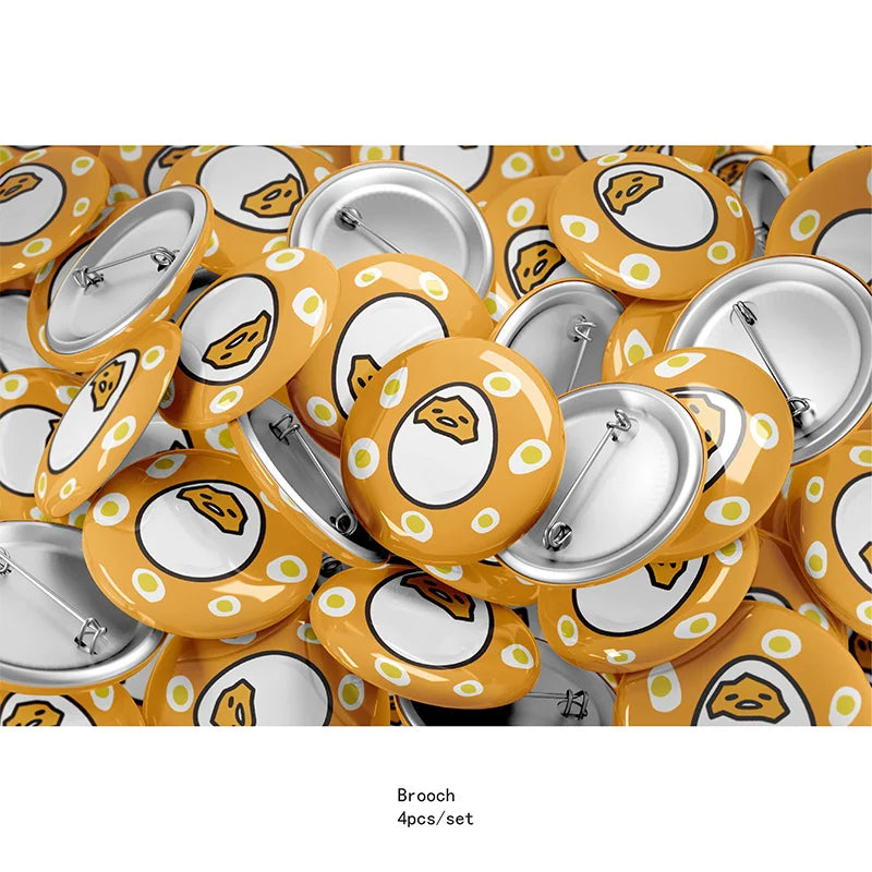 Gudetama An Eggcellent Adventure Theme Disposable Party Decoration Supplie Banner Tablecloth Napkin Kids Toy Packing Baby Shower