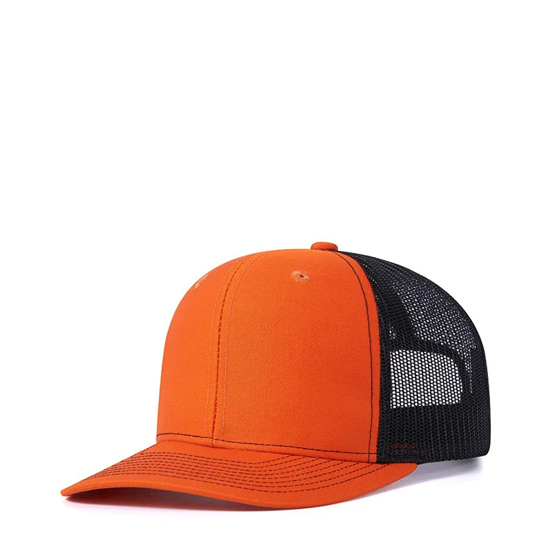 High Quality Mesh Baseball Cap Summer Outdoor Simple Classic Breathable Sunshade Net Hat Sport Fishing Climbing Driver Hat Male