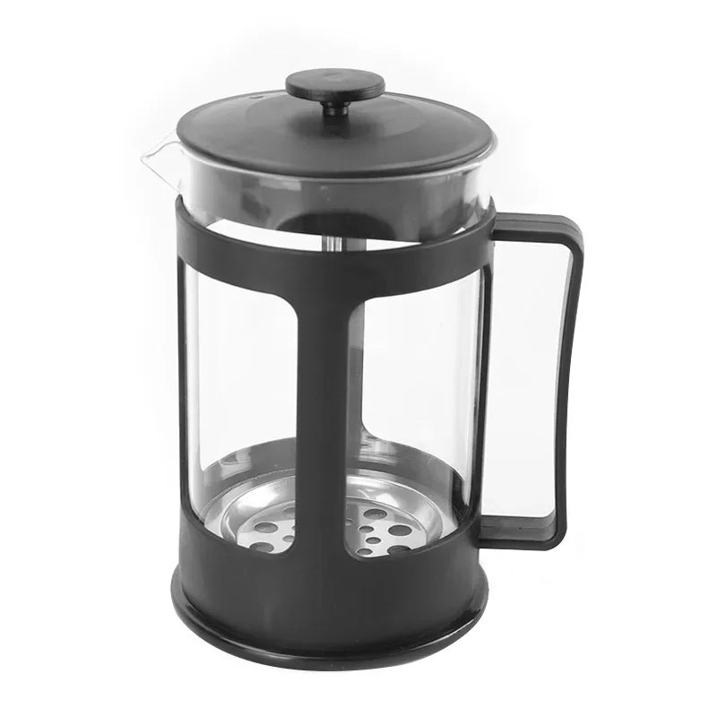 1Pcs French Press Coffee Maker Heat Resistant Borosilicate Glass Coffee Pot Percolator Coffee Brewer With Filtration Tea Maker