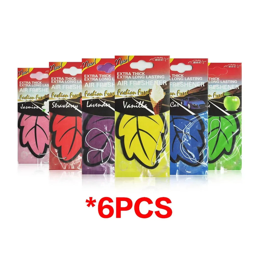 1/6/12/18/24PCS Car air freshener smell car perfume for car interior accessories air freshener customization