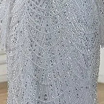 Serene Hill Customize Nude Mermaid Arabia Beaded Evening Dress Gown with Detachable Skirt for Formal Occasion 2025 BLA72243A