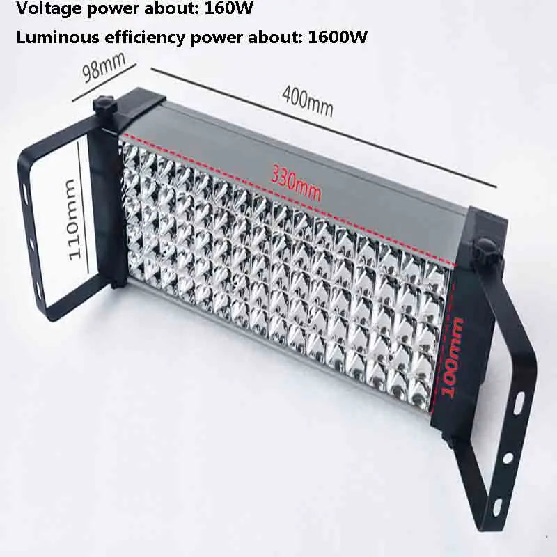 1000W 500W Quick Dry UV Ultraviolet Curing Lamp 365nm 395nm 405nm Glue Resin Green Oil Solder PCB board Coating LCD Screen Paint