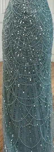 Serene Hill Customize Nude Mermaid Arabia Beaded Evening Dress Gown with Detachable Skirt for Formal Occasion 2025 BLA72243A