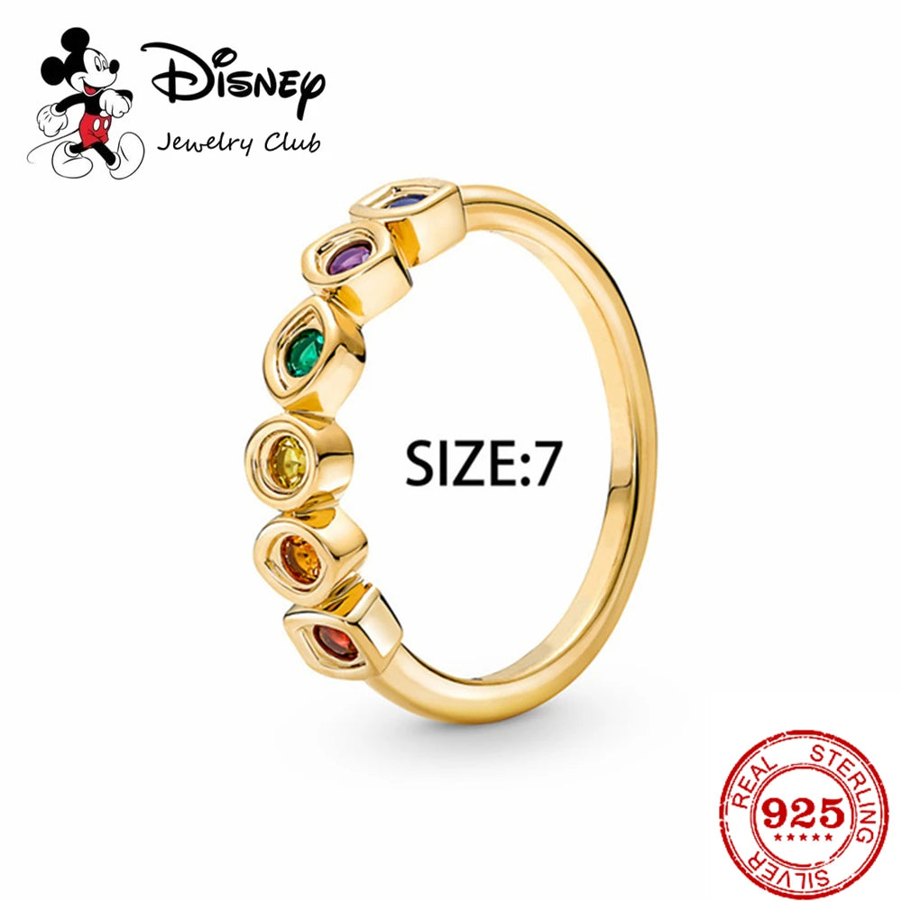 New 925 Sterling Silver Mickey Minnie Vinnie Charm of ley 925 Chain Beaded Fit Original Pandora Bracelet DIY  Ladies Jewelry