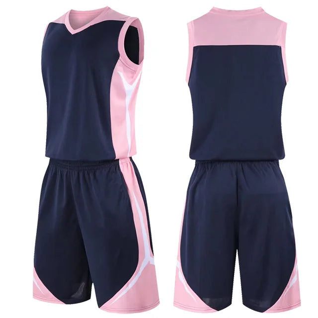 Sportswear Custom Men Women Basketball Jersey Set Club College Team Professional Basketball Training Uniforms Suit Plus Size