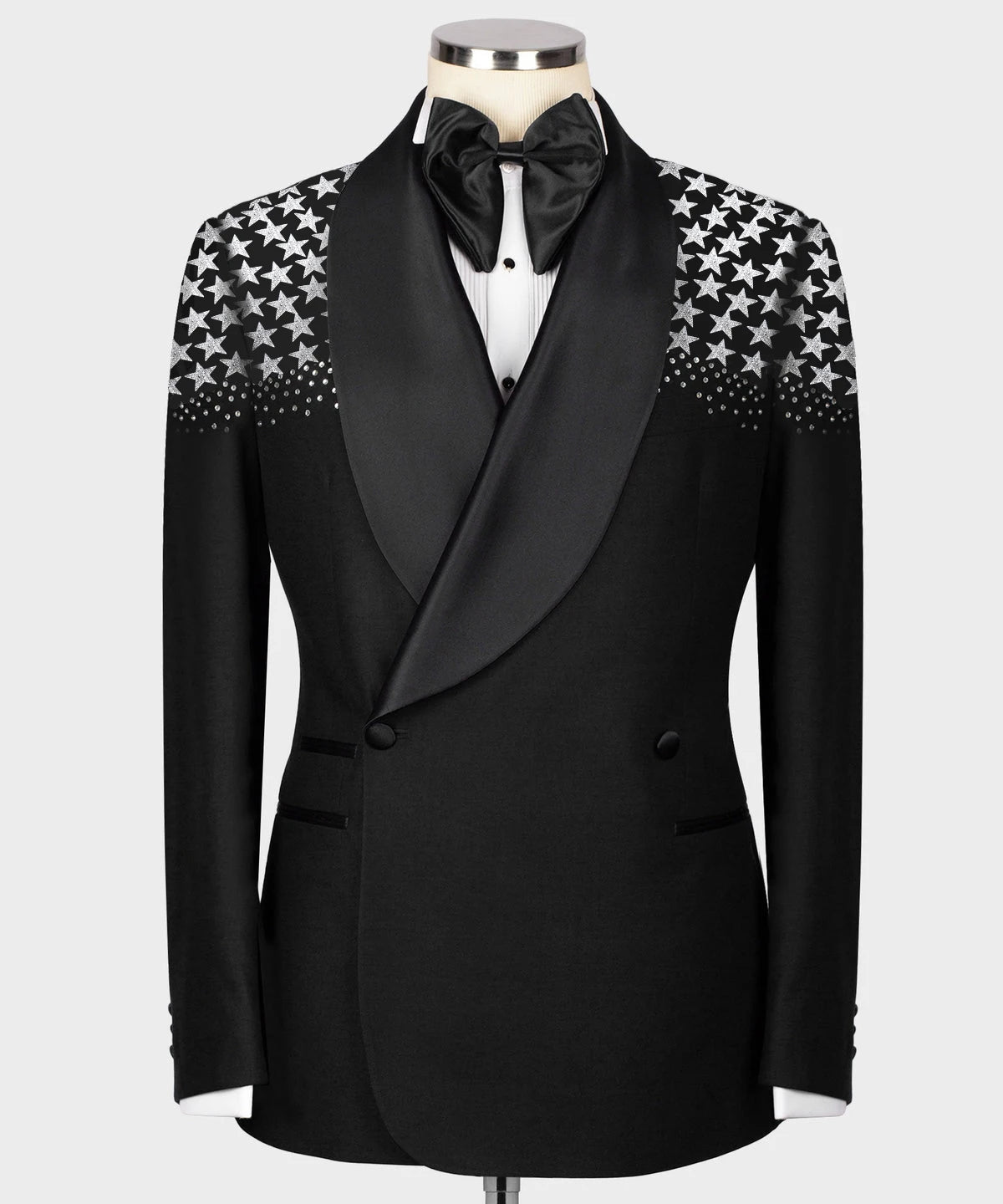 Suits For Men 2 Pieces Blazer Pants Custom Made Man Casual Modern Lapel Blazer Business Formal Wear Wedding Groom Plus Size