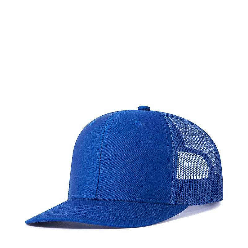 High Quality Mesh Baseball Cap Summer Outdoor Simple Classic Breathable Sunshade Net Hat Sport Fishing Climbing Driver Hat Male