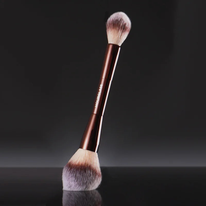 1pc HG Pro Foundation retra Makeup brushes Powder contour Blusher Make up brush metal handle Highlight Bronzer high end No box