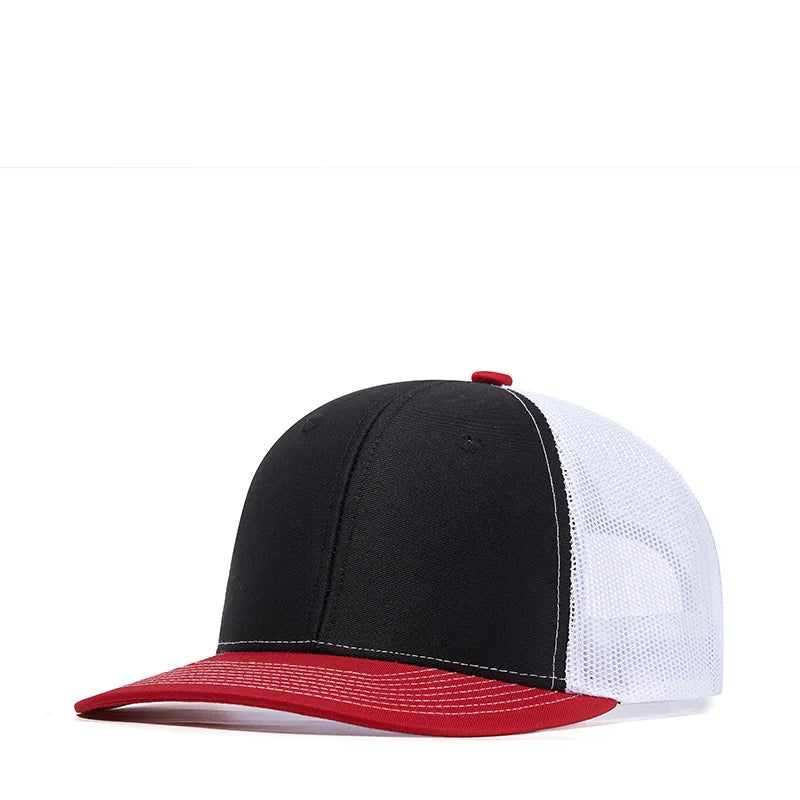 High Quality Mesh Baseball Cap Summer Outdoor Simple Classic Breathable Sunshade Net Hat Sport Fishing Climbing Driver Hat Male