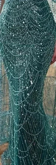 Serene Hill Customize Nude Mermaid Arabia Beaded Evening Dress Gown with Detachable Skirt for Formal Occasion 2025 BLA72243A