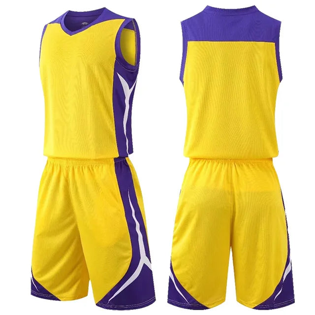 Sportswear Custom Men Women Basketball Jersey Set Club College Team Professional Basketball Training Uniforms Suit Plus Size