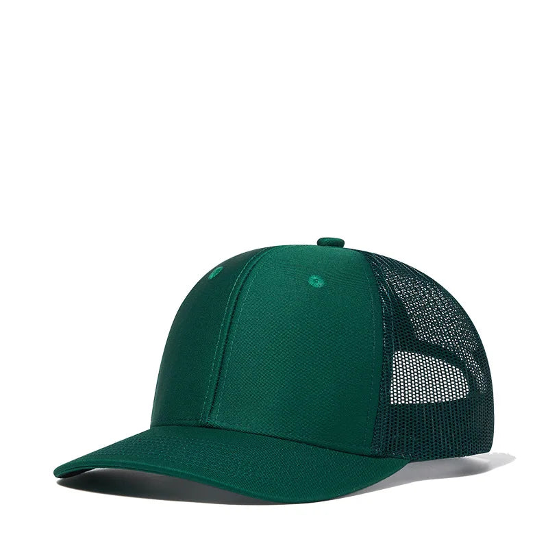 High Quality Mesh Baseball Cap Summer Outdoor Simple Classic Breathable Sunshade Net Hat Sport Fishing Climbing Driver Hat Male