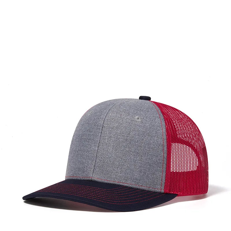 High Quality Mesh Baseball Cap Summer Outdoor Simple Classic Breathable Sunshade Net Hat Sport Fishing Climbing Driver Hat Male