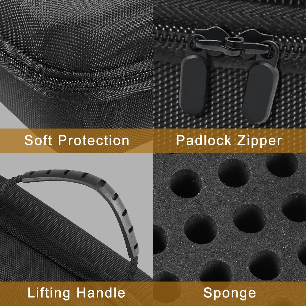 9mm Ammo Box 50/99/216 Rounds Ammunition Storage Bag Bullet Holder Pistol Cartridge Case Outdoor Shooting Hunting Accessories