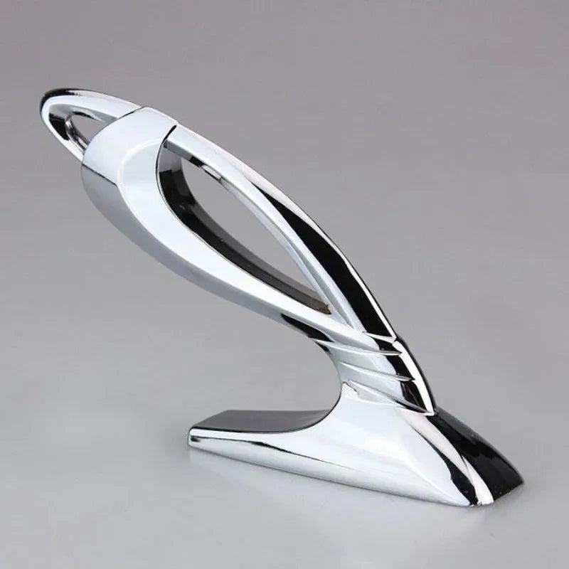 1 PCS VIP JP Logo Front Bonnet Emblem Creative Junction produce Stand Hood Badge Decal Car Stickers Universal Fit Car Styling