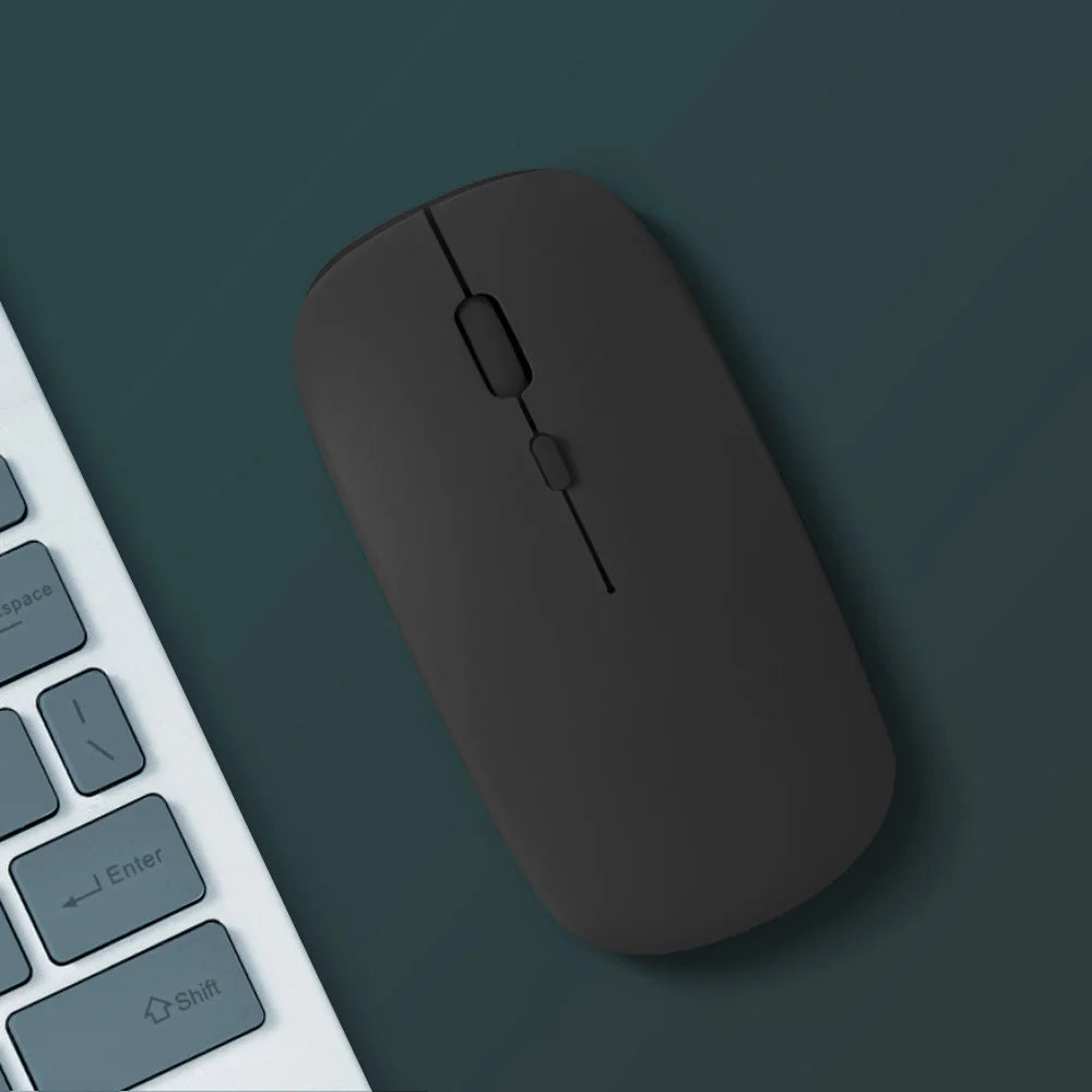Mute Bluetooth Mouse For iPad Samsung Huawei Android Windows Tablet ultrathin green blue pink gaming Wireless Mouse Computer pc
