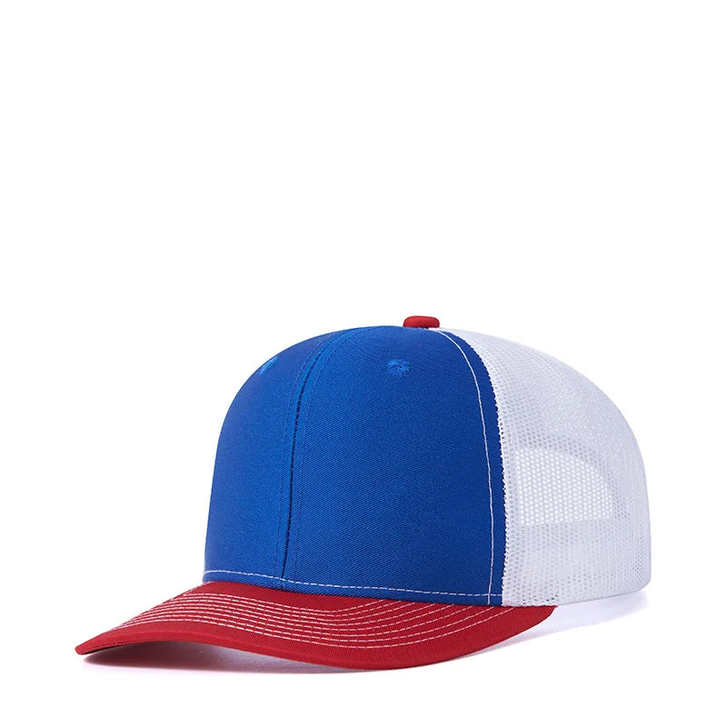 High Quality Mesh Baseball Cap Summer Outdoor Simple Classic Breathable Sunshade Net Hat Sport Fishing Climbing Driver Hat Male