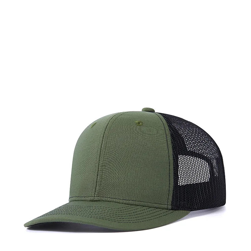 High Quality Mesh Baseball Cap Summer Outdoor Simple Classic Breathable Sunshade Net Hat Sport Fishing Climbing Driver Hat Male