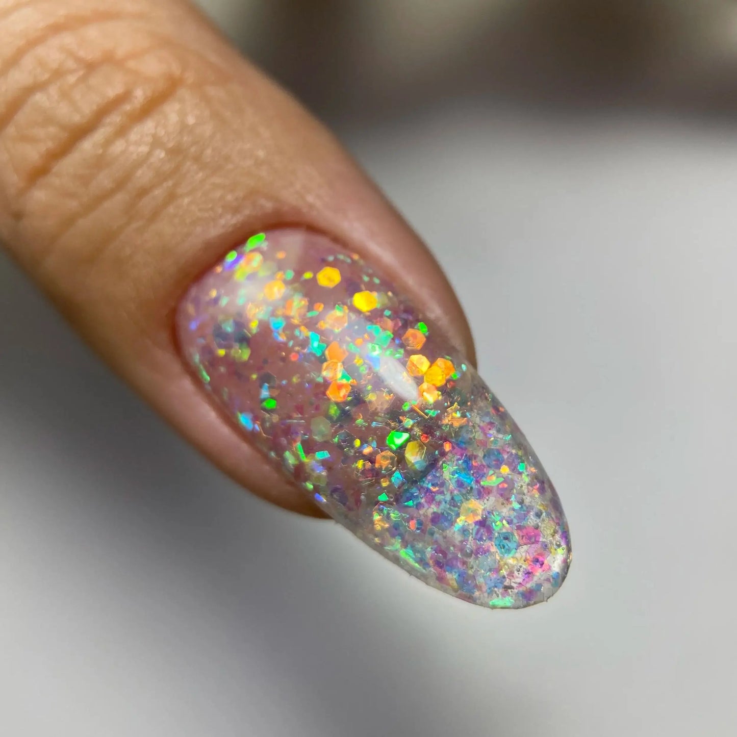 MSHARE 10g Sequin Glitter Builder Extension Nail Gel Polish Shiny UV LED Nails Glue For Nail Art