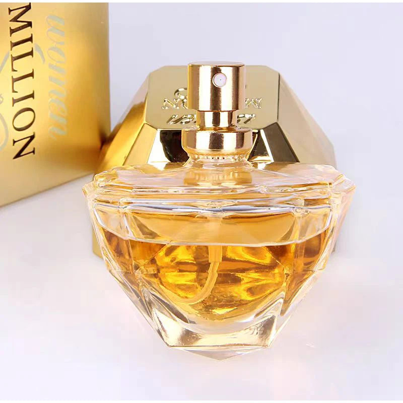 Hot Million Gold Perfume Soft Golden Millionaire Men's Seductive Leather Notes Best Valentine's Day Gift For Men And Women 100ml