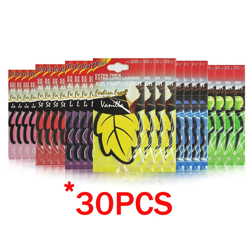 1/6/12/18/24PCS Car air freshener smell car perfume for car interior accessories air freshener customization