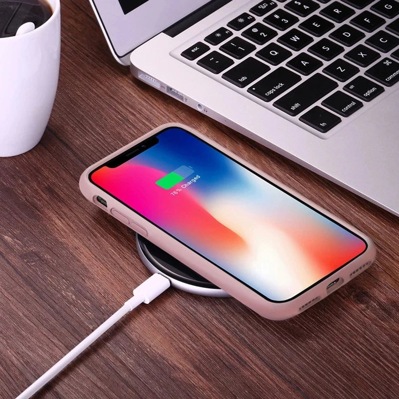 Original Official Silicone Cases For iPhone 13 11 14 15 12 Pro Max Case For Apple iPhone 11 14 15 13 12 Pro 7 8 SE 2020 Case
