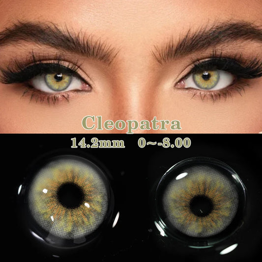 MILL CREEK New 1pair Colored Contact Lenses for Eyes Blue Contacts Lenses Fashion Blue Eyes Lenses Yearly urban Gray Contacts