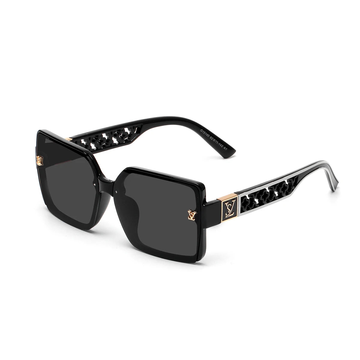 Luxury square designer fashion big sunglasses for women glasses brand 2024 woman women's retro shades UV400 sunglasses eyewear