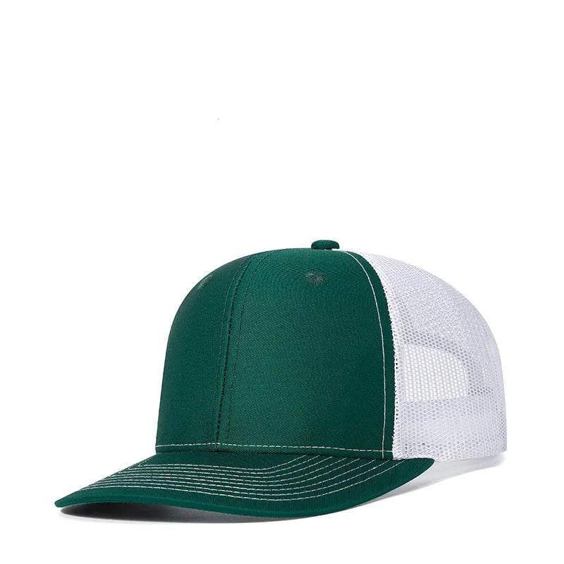 High Quality Mesh Baseball Cap Summer Outdoor Simple Classic Breathable Sunshade Net Hat Sport Fishing Climbing Driver Hat Male