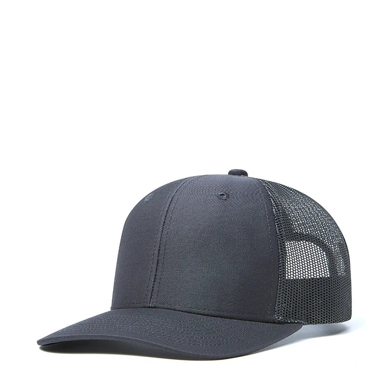High Quality Mesh Baseball Cap Summer Outdoor Simple Classic Breathable Sunshade Net Hat Sport Fishing Climbing Driver Hat Male