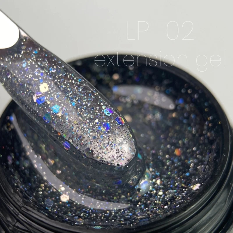 MSHARE 10g Sequin Glitter Builder Extension Nail Gel Polish Shiny UV LED Nails Glue For Nail Art