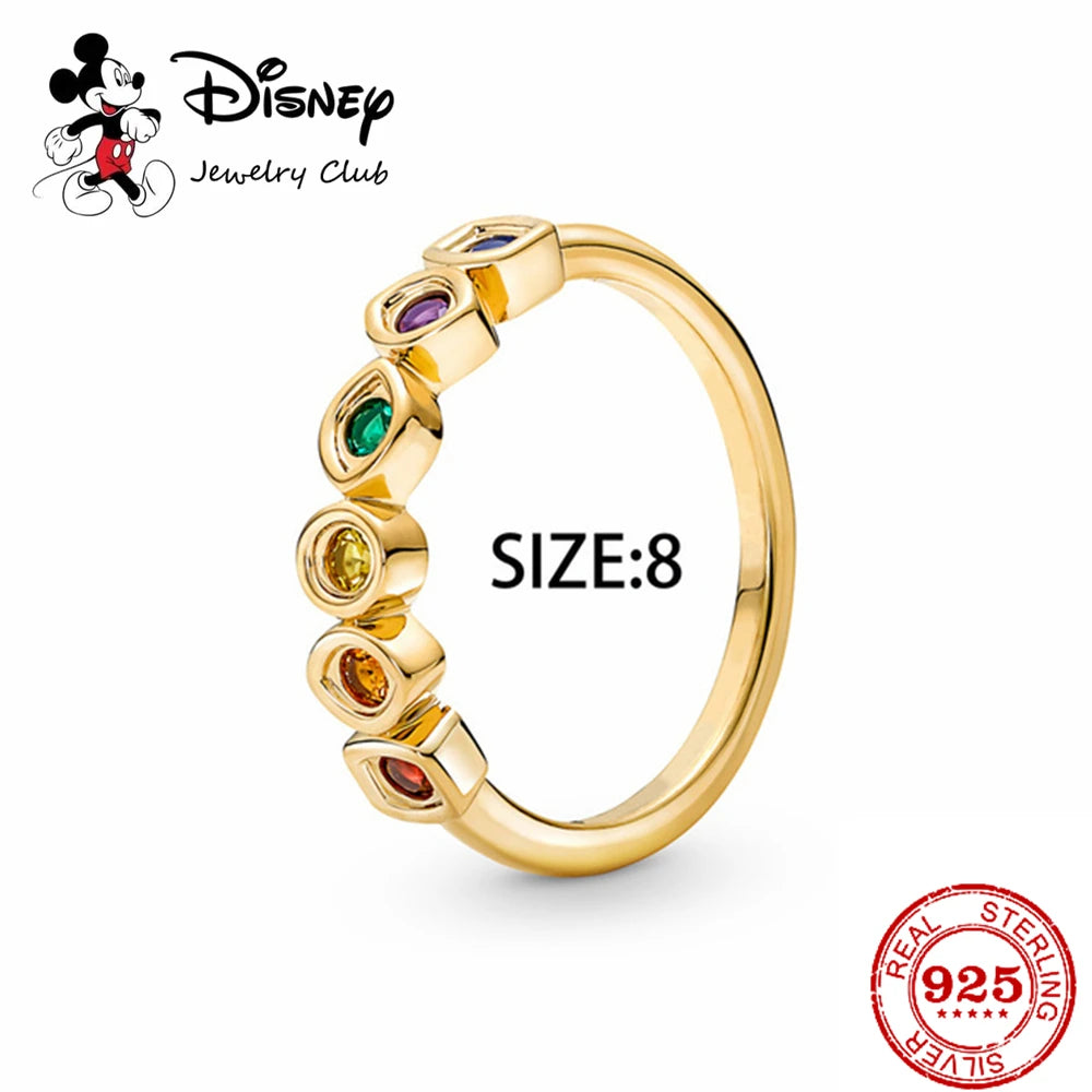 New 925 Sterling Silver Mickey Minnie Vinnie Charm of ley 925 Chain Beaded Fit Original Pandora Bracelet DIY  Ladies Jewelry