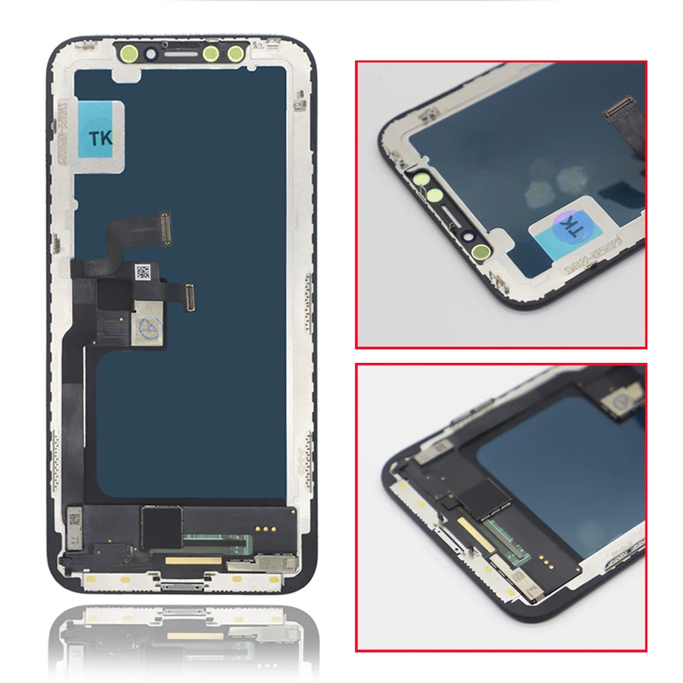 AAA+++ OLED For iPhone X XR Max XS LCD Incell For iphone 11 12 13 Pro Max 13 Mini 14 Plus OLED Display Screen Digitizer Assembly