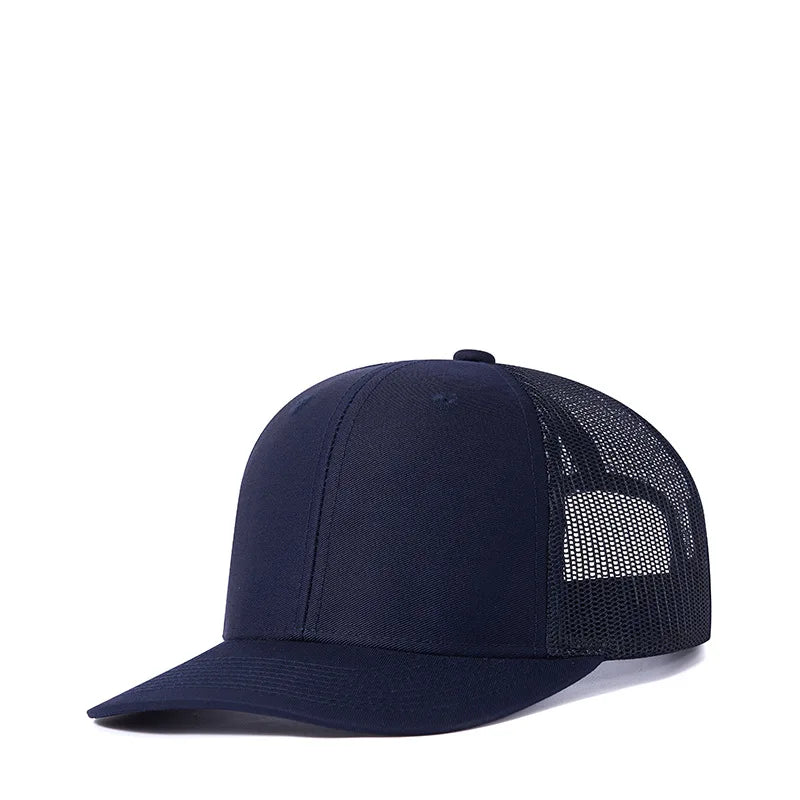 High Quality Mesh Baseball Cap Summer Outdoor Simple Classic Breathable Sunshade Net Hat Sport Fishing Climbing Driver Hat Male