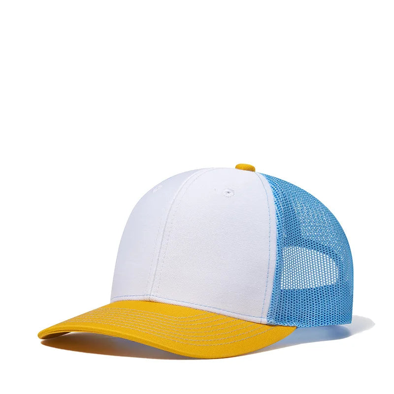 High Quality Mesh Baseball Cap Summer Outdoor Simple Classic Breathable Sunshade Net Hat Sport Fishing Climbing Driver Hat Male