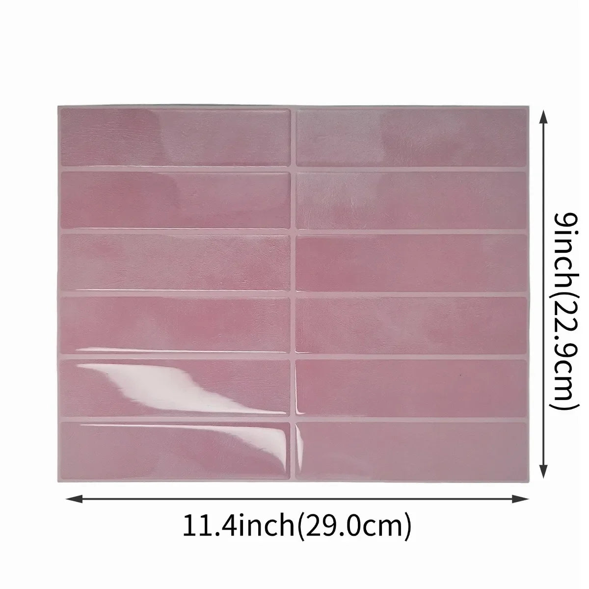 Kitchen 3D Wall Sticker Tile Room Decor Backsplashes Stickers Self-Adhesive Wall Panel Waterproof Bathroom Accessories Wallpaper