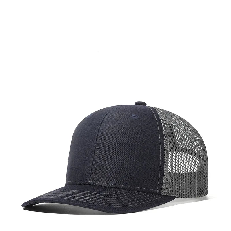 High Quality Mesh Baseball Cap Summer Outdoor Simple Classic Breathable Sunshade Net Hat Sport Fishing Climbing Driver Hat Male