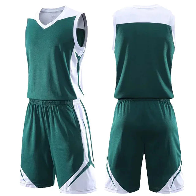 Sportswear Custom Men Women Basketball Jersey Set Club College Team Professional Basketball Training Uniforms Suit Plus Size