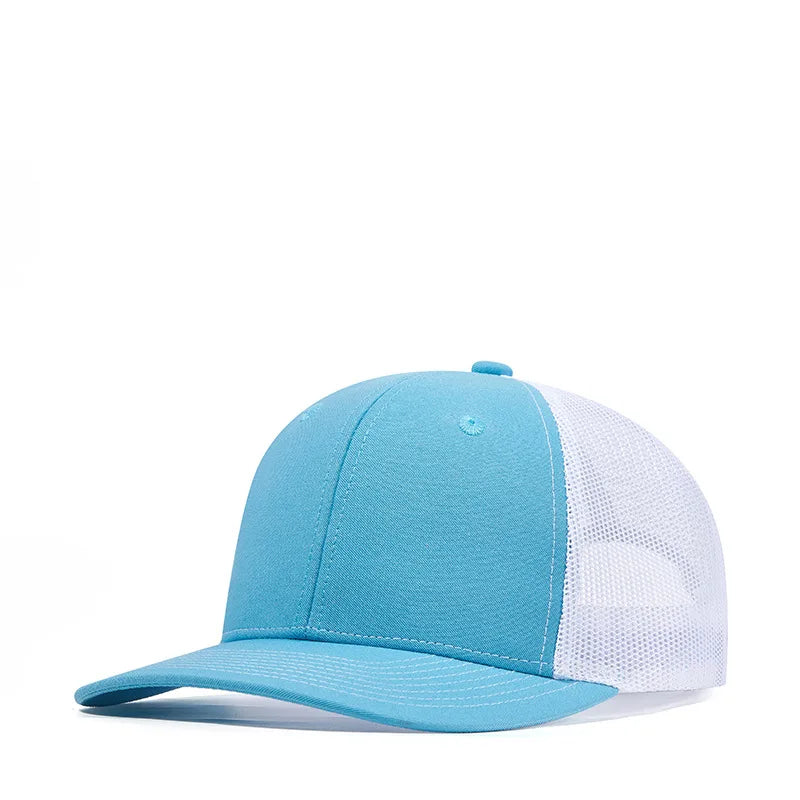 High Quality Mesh Baseball Cap Summer Outdoor Simple Classic Breathable Sunshade Net Hat Sport Fishing Climbing Driver Hat Male